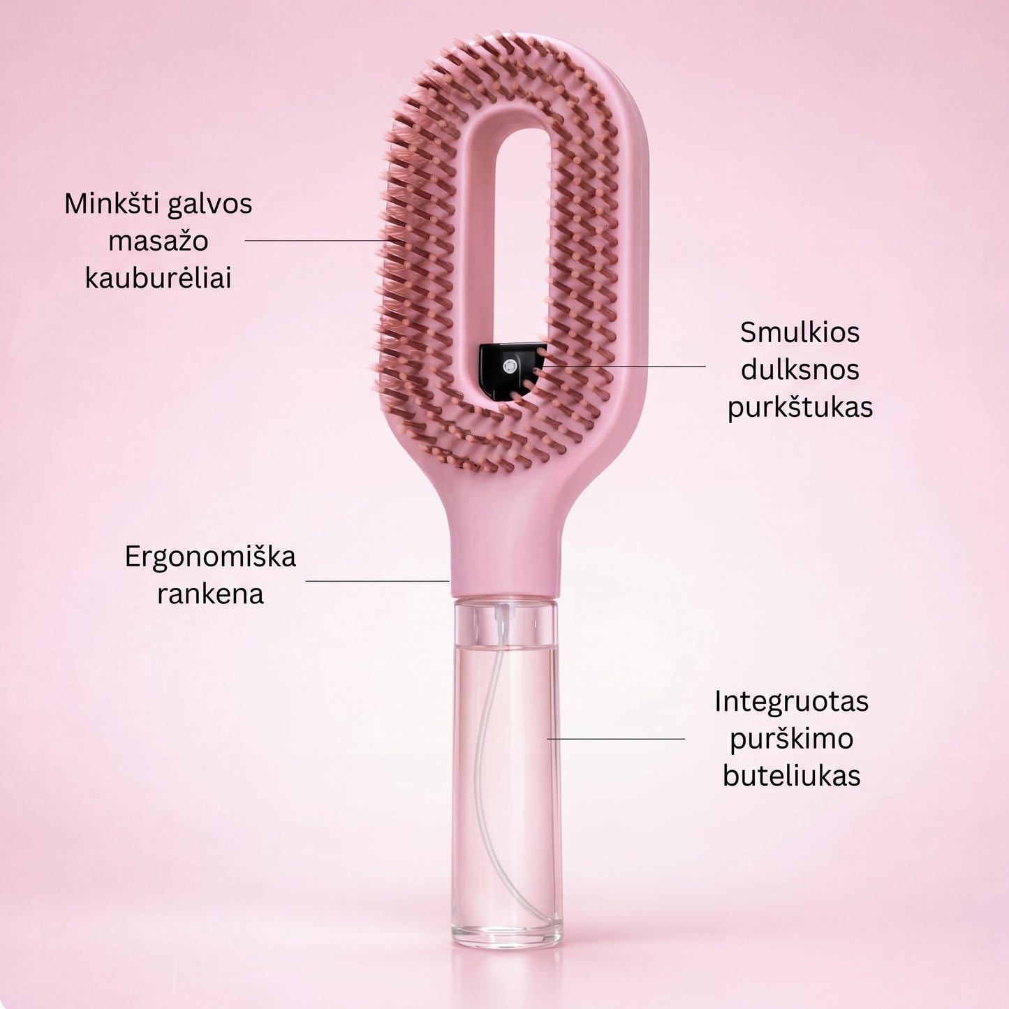 Comby™ šukos — Lengviausias būdas turėti tobulus plaukus
