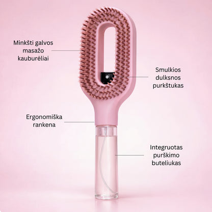 Comby™ šukos — Lengviausias būdas turėti tobulus plaukus